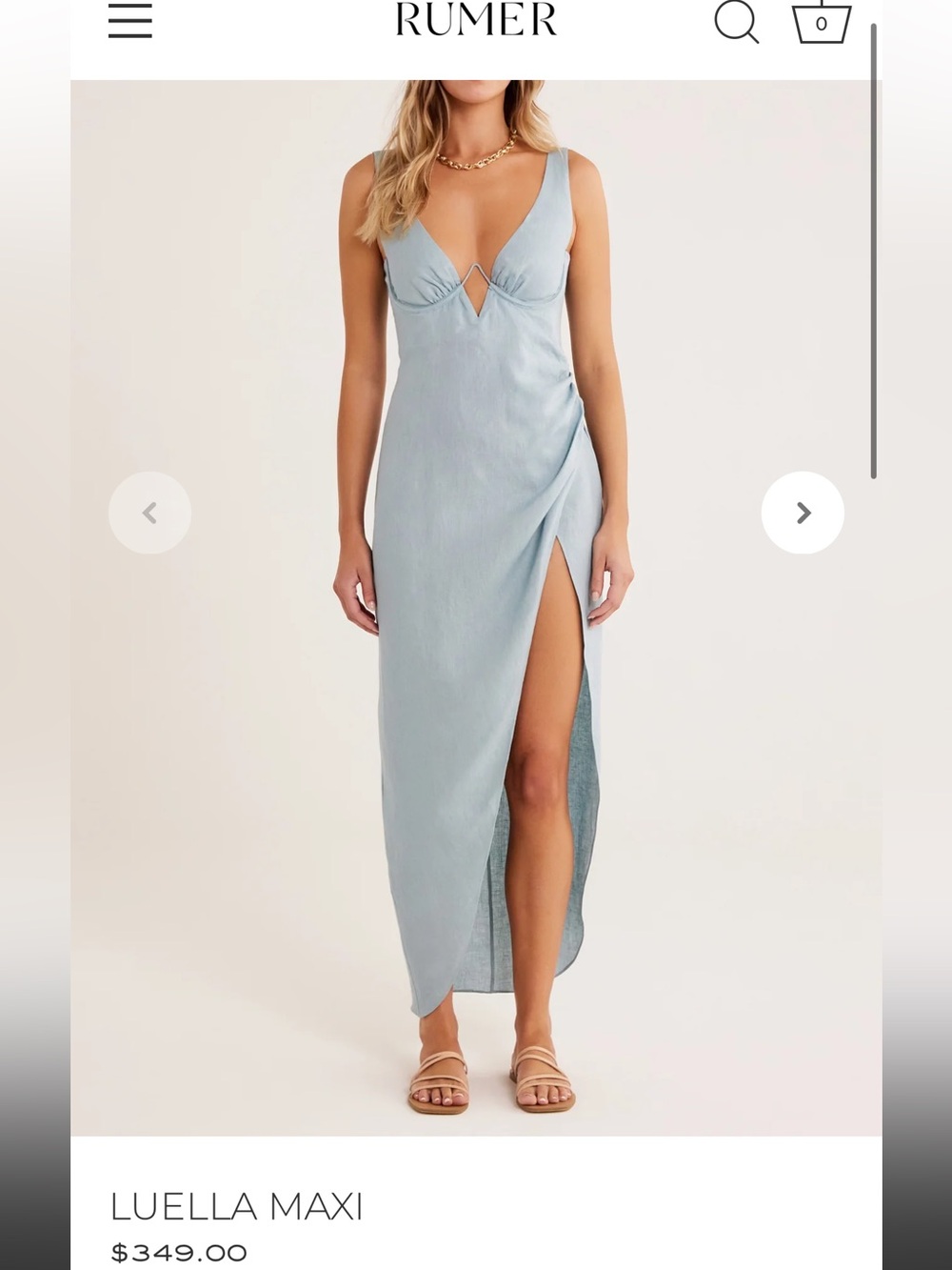 Rumor the Label Luella Maxi dress